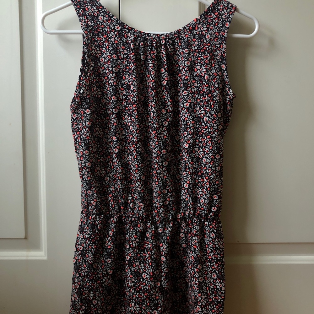 Bloomingdales Aqua Girls Floral Romper